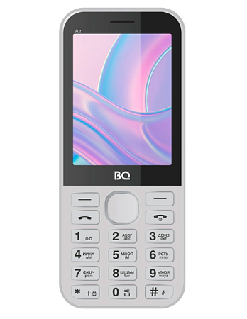 Телефон BQ 2843 Air Silver (Серебристый)