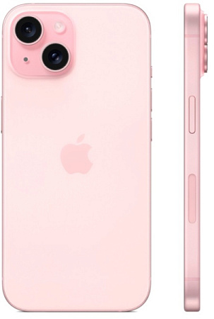 Смартфон Apple iPhone 15 256GB Pink (Розовый) SIM+eSIM