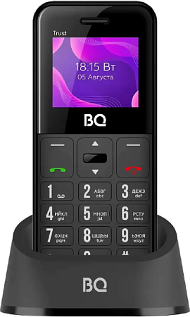 Телефон BQ 1866 Trust Dual Sim Black (Черный)