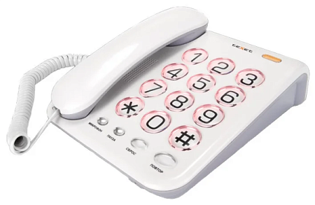 Проводной телефон Texet TX-262 Light Grey (Светло-серый)