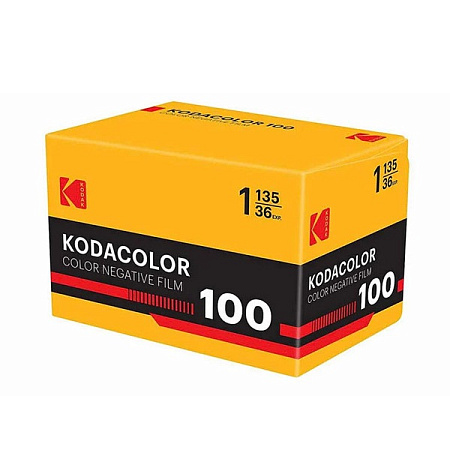 Фотопленка KODAK Kodacolor 100 Color Negative Film 135/36 1Pack цветная Фотопленка KODAK Kodacolor 100 Color Negative Film 135/36 1Pack цветная