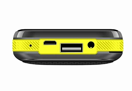 Телефон BQ 2842 Disco Boom Black Yellow (Черный-Желтый)