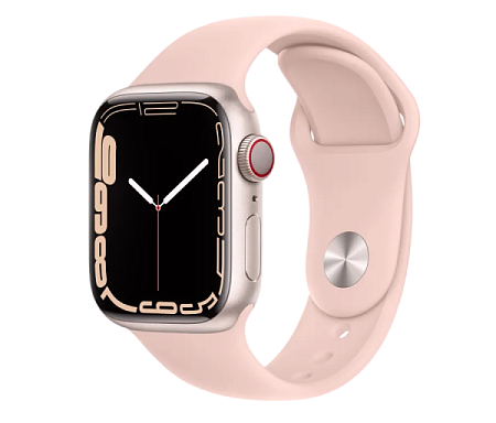 Ремешок для Apple Watch 42/44/45/46/49mm Sport Band Светло-Розовый